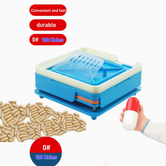 Special offer in the US - 100-capsule filler, suitable for 000# capsule shells, equipped with a cleaning brush, and comes with instructions for use.