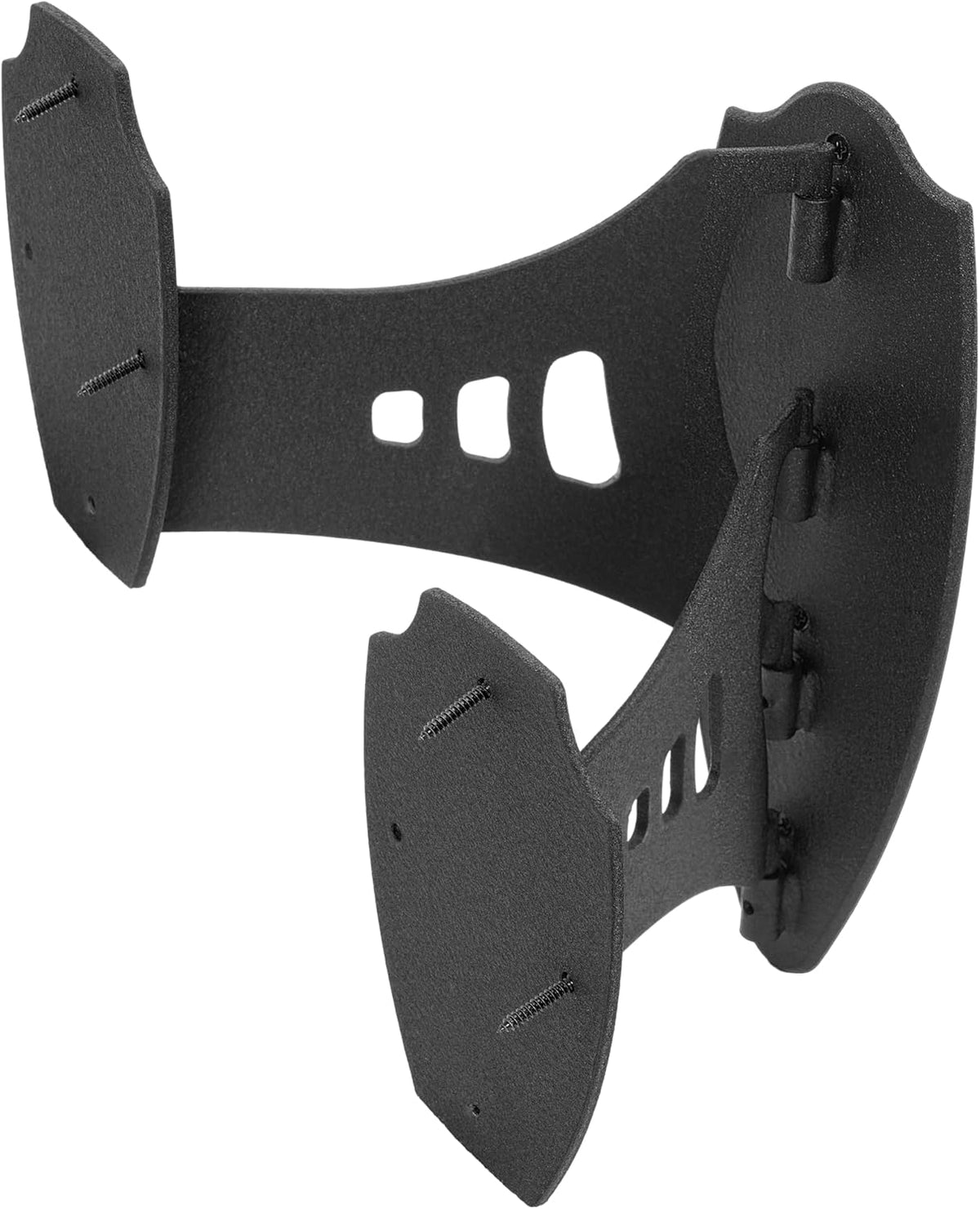 rophy Mount Bone Bracket Small/Medium Size Dual Shoulder Mount with 8-inch Swing Arm Skull Hanging Display Stand Powder Coated Steel
