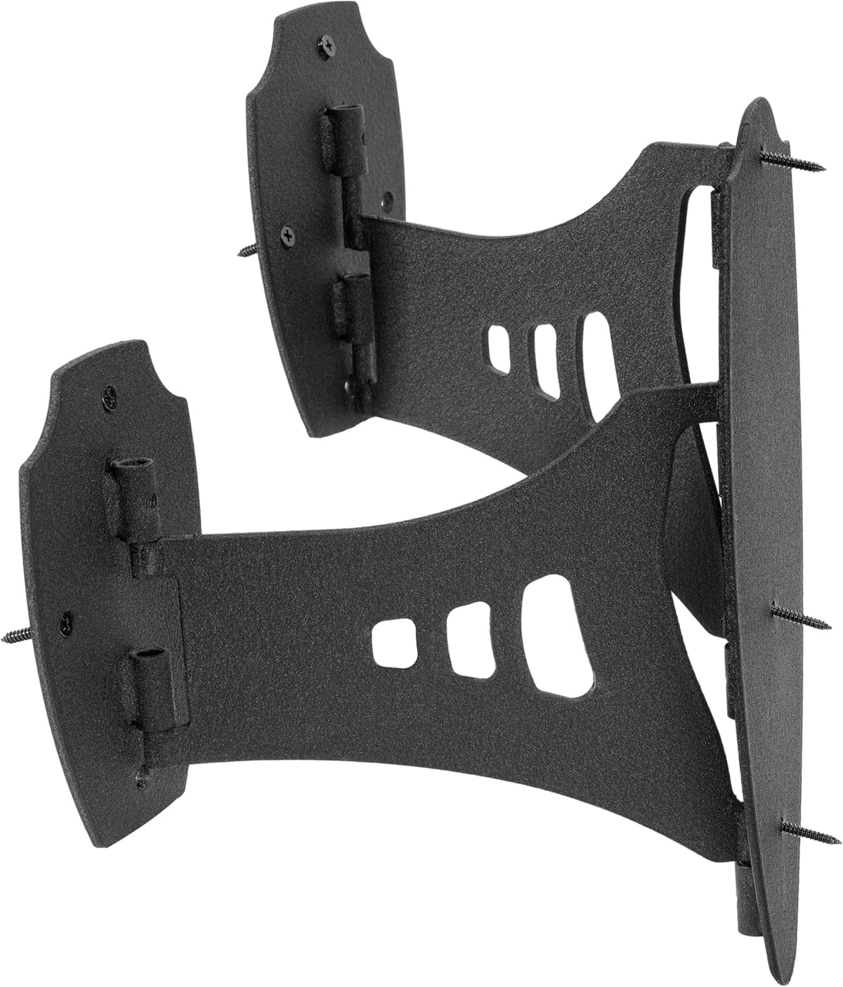 rophy Mount Bone Bracket Small/Medium Size Dual Shoulder Mount with 8-inch Swing Arm Skull Hanging Display Stand Powder Coated Steel