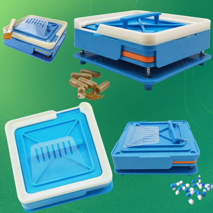 Special offer in the US - 100-capsule filler, suitable for 000# capsule shells, equipped with a cleaning brush, and comes with instructions for use.