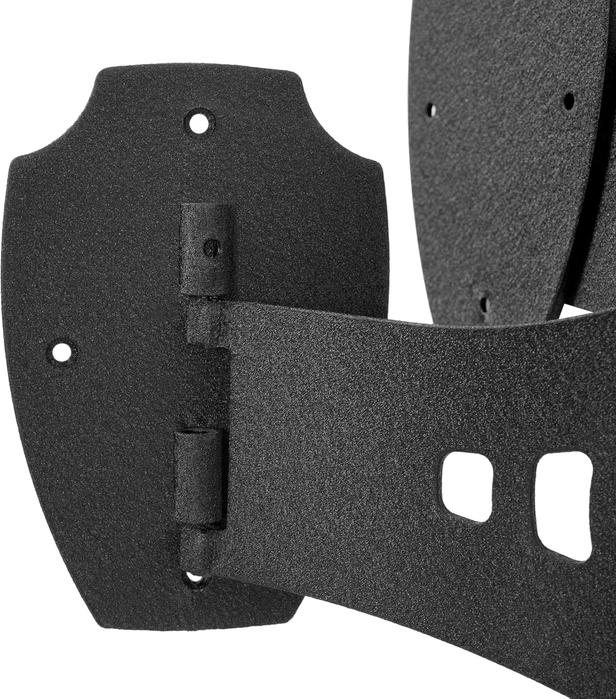 rophy Mount Bone Bracket Small/Medium Size Dual Shoulder Mount with 8-inch Swing Arm Skull Hanging Display Stand Powder Coated Steel