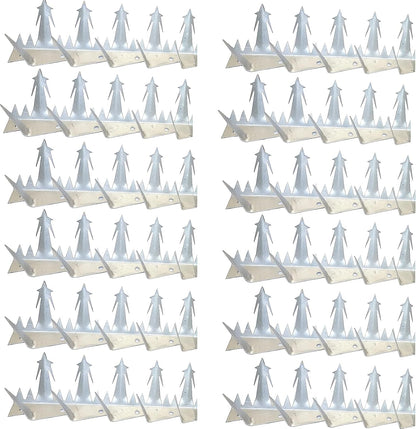 New.Fence decoration and protective spikes allow you to decorate your fence and protect your home from animals and thieves. Suitable for homes, farms, and factory protection.